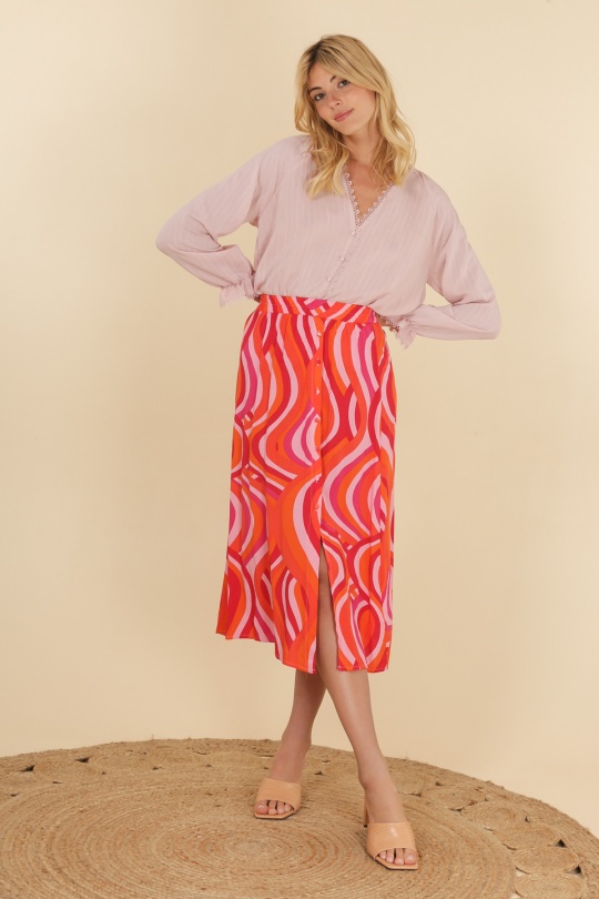Gonne Donna Corail Indie + Moi IJ23052 #c Efashion Paris