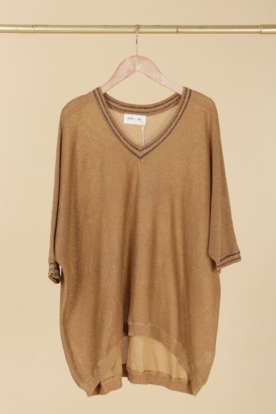 Maglioni Donna Camel Indie + Moi IX23072 #c Efashion Paris