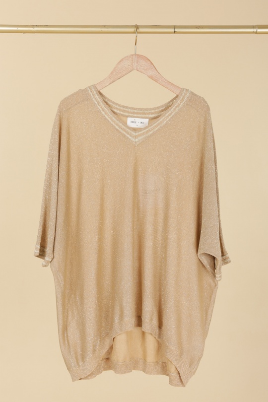 Maglioni Donna Bronze Indie + Moi IX23072 #c Efashion Paris