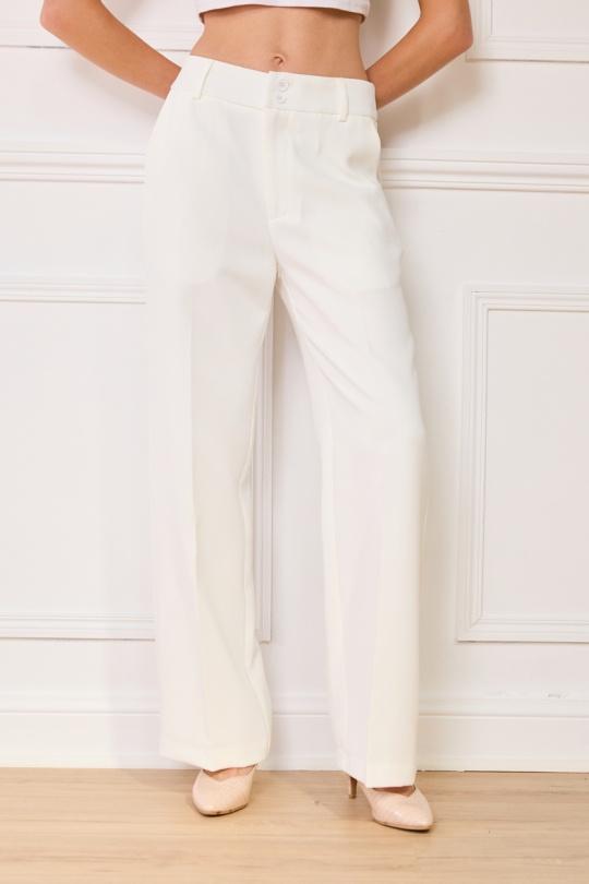 Pantalones Mujer White NANA LOVE 8810#5 #c Efashion Paris