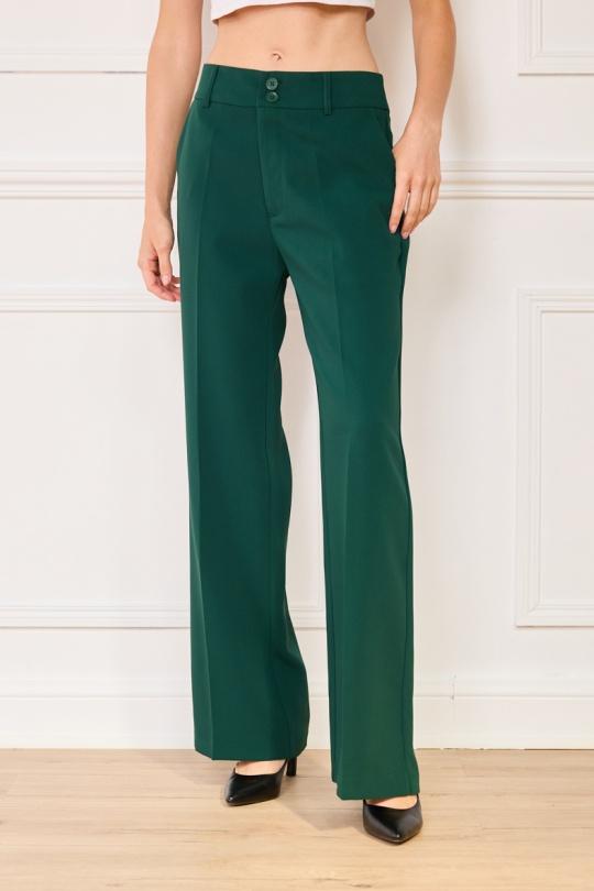 Pantalones Mujer Dark green NANA LOVE 8810#5 #c Efashion Paris