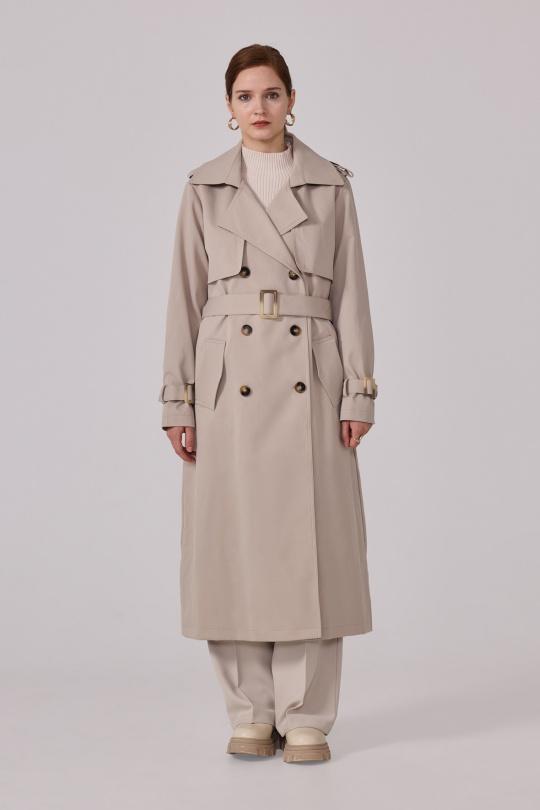 Trenchs Mujer Beige NANA LOVE 3072 #c Efashion Paris