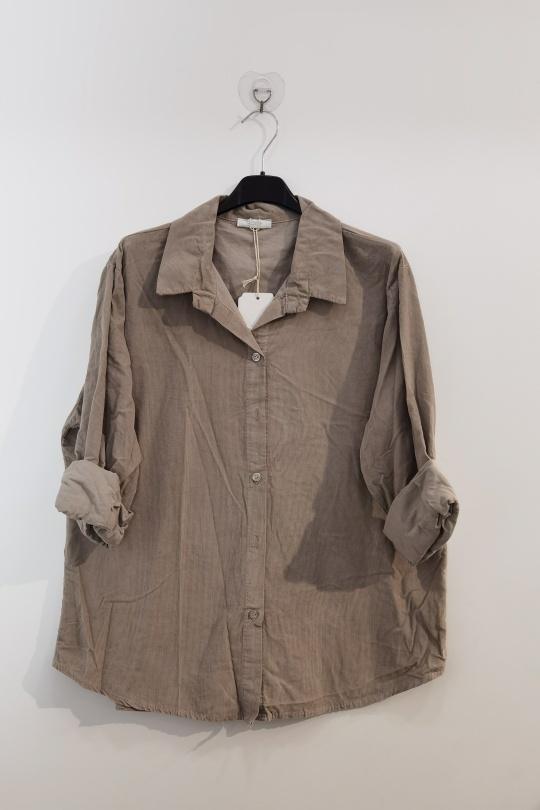 Camisas Mujer Beige ROSEMARY COLLECTION KATIA900 #c Efashion Paris