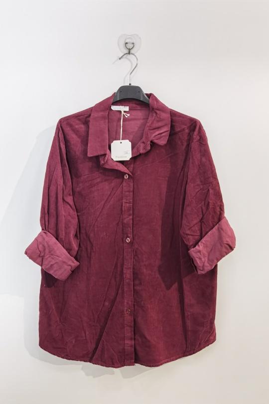 Camisas Mujer Burgundy ROSEMARY COLLECTION KATIA900 #c Efashion Paris