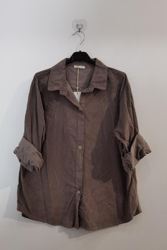 Camisas Mujer Taupe ROSEMARY COLLECTION KATIA900 #c Efashion Paris