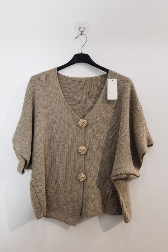 Jerséis Mujer Camel ROSEMARY COLLECTION CAPUCINE800 #c Efashion Paris