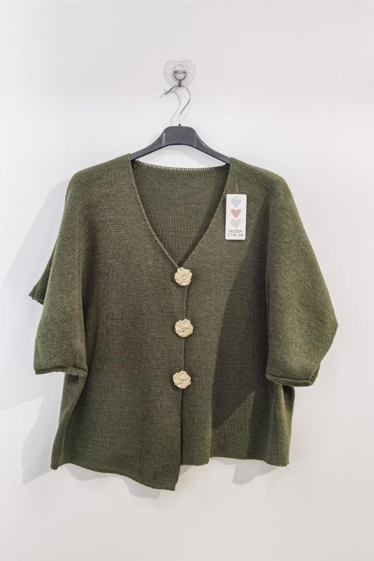 Jerséis Mujer Khaki ROSEMARY COLLECTION CAPUCINE800 #c Efashion Paris