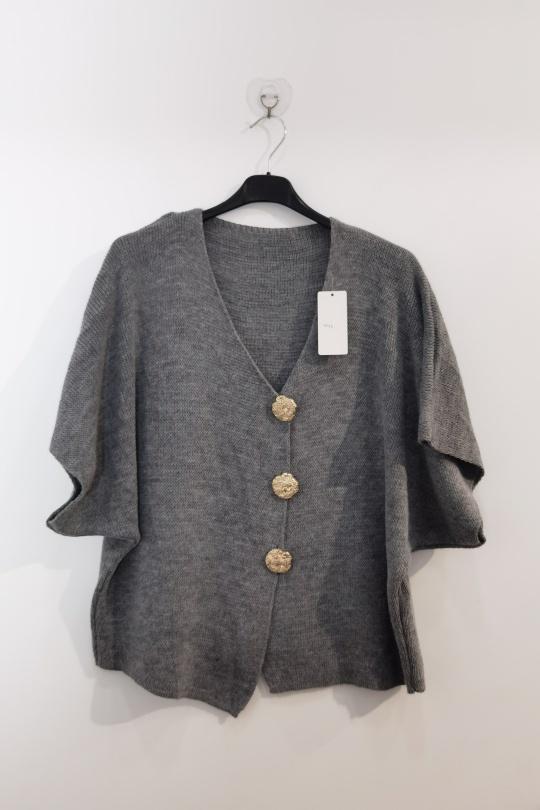 Jerséis Mujer Grey ROSEMARY COLLECTION CAPUCINE800 #c Efashion Paris