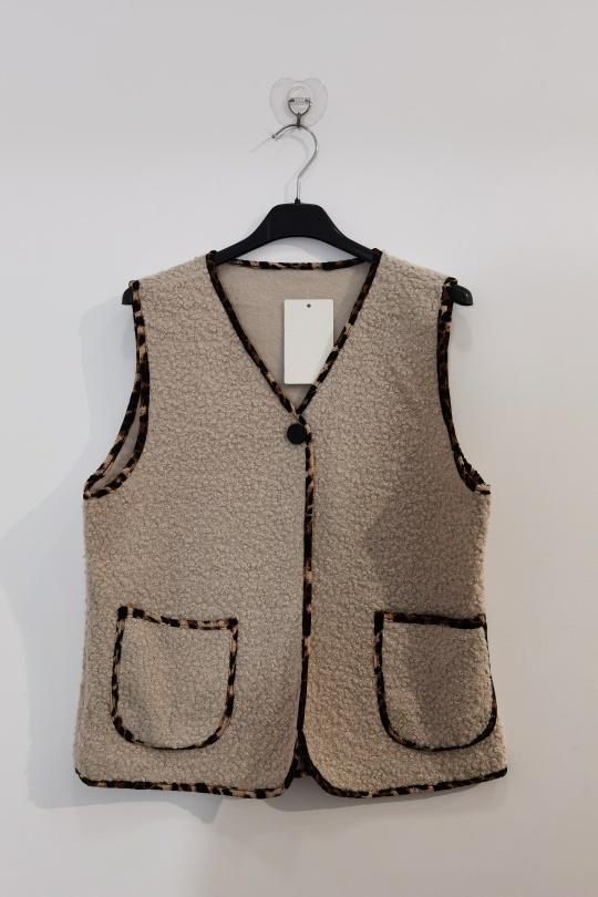 Cárdigans Mujer Beige ROSEMARY COLLECTION DESIREE650 #c Efashion Paris