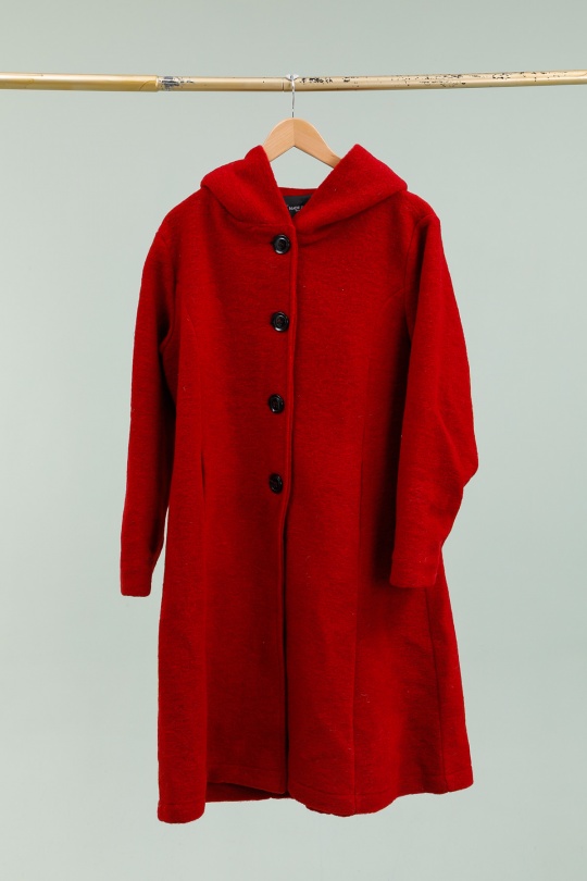Cappotti Donna Red LA MAISON DES FIBRES NATURELLES 899320 #c Efashion Paris