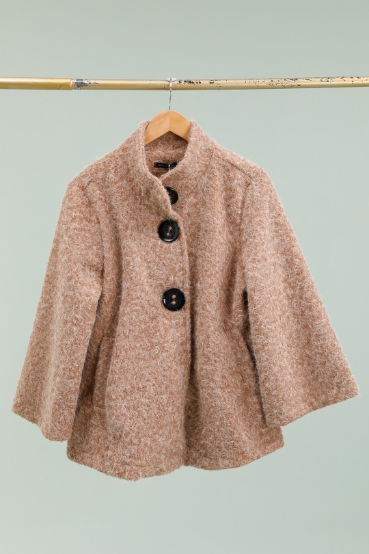 Cappotti Donna Camel LA MAISON DES FIBRES NATURELLES 860940 #c Efashion Paris