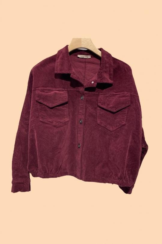 Vestes  Femme Bordeaux Nota bene 5139 #c Efashion Paris