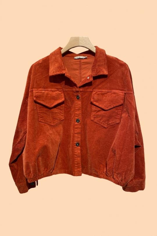 Vestes  Femme Rouille Nota bene 5139 #c Efashion Paris