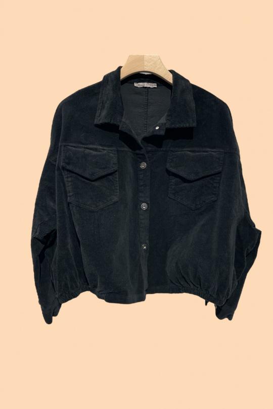Vestes  Femme Noir Nota bene 5139 #c Efashion Paris