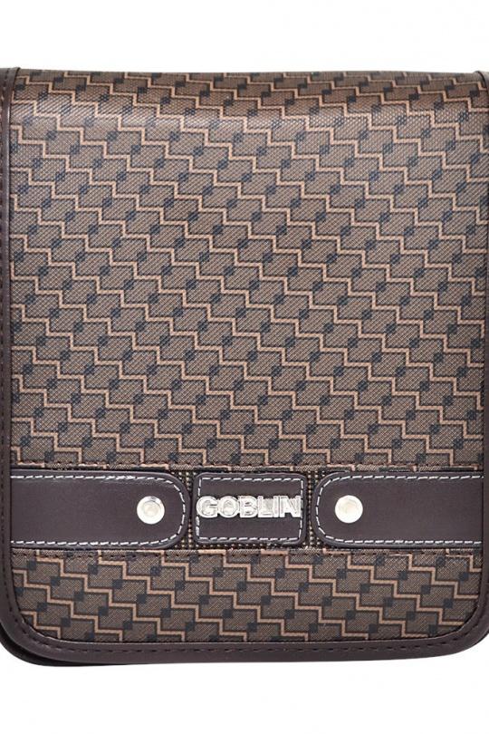Bandoleras Marroquinería Brown GOBLIN SAC BANDOULIER SB4-2 MARRON #c Efashion Paris