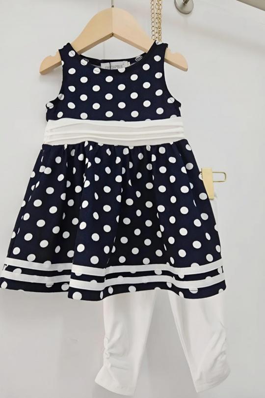 Ensemble Robe Bébé Fille CHICAPRIE Robe, Veste Moumoute Et Sac à