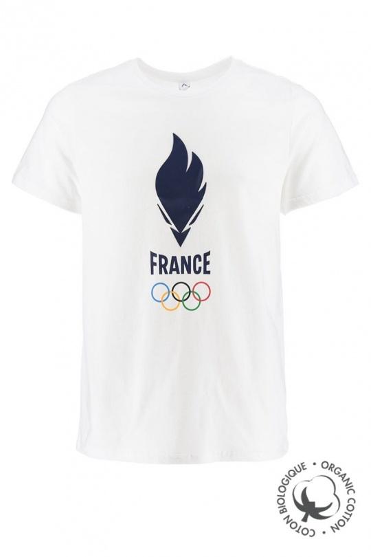 Chemise Jeux Olympiques Paris 2024 Homme - Taille XL - Gris Avec Patch Logo Caoutchouc