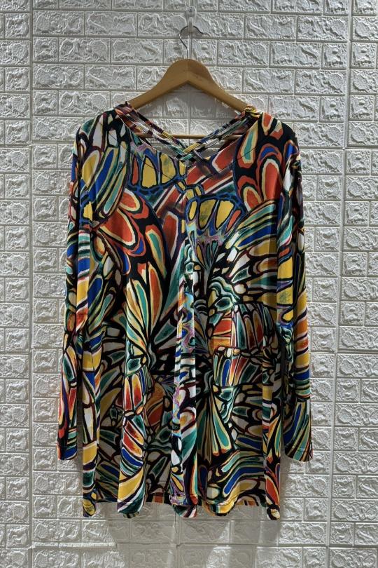 2w vetement grande taille top