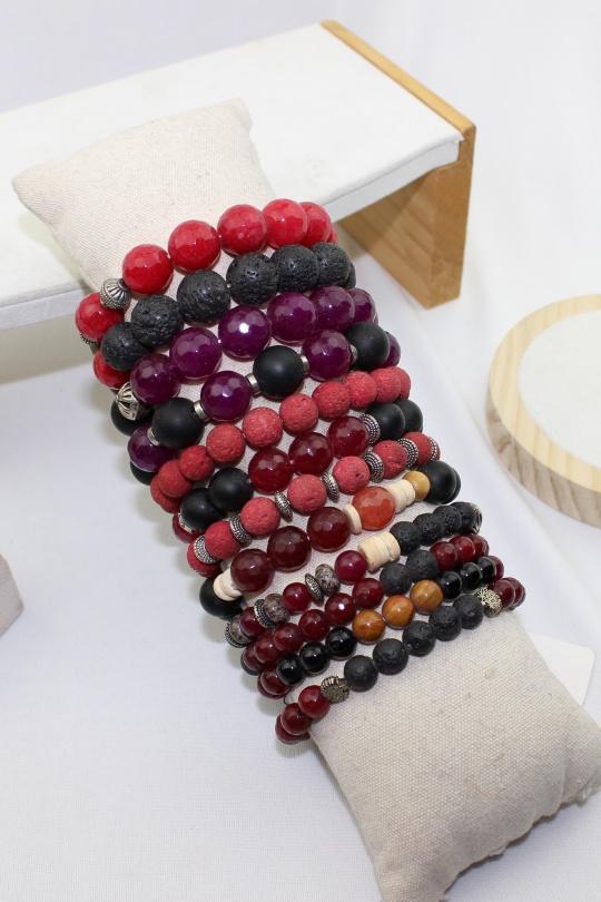Bracelets Accessories Red Modelene LY-01(2)(3)(4) #c Efashion Paris