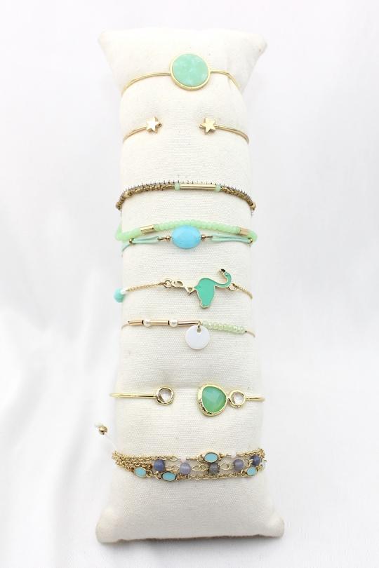Bracelets Accessories Green Modelene SL-BA-24 #c Efashion Paris