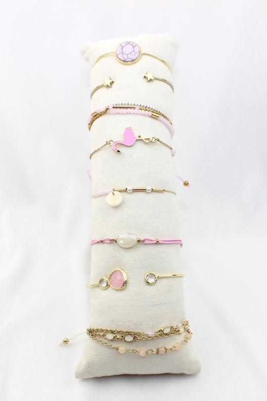 Bracelets Accessories Pink Modelene SL-BA-24 #c Efashion Paris