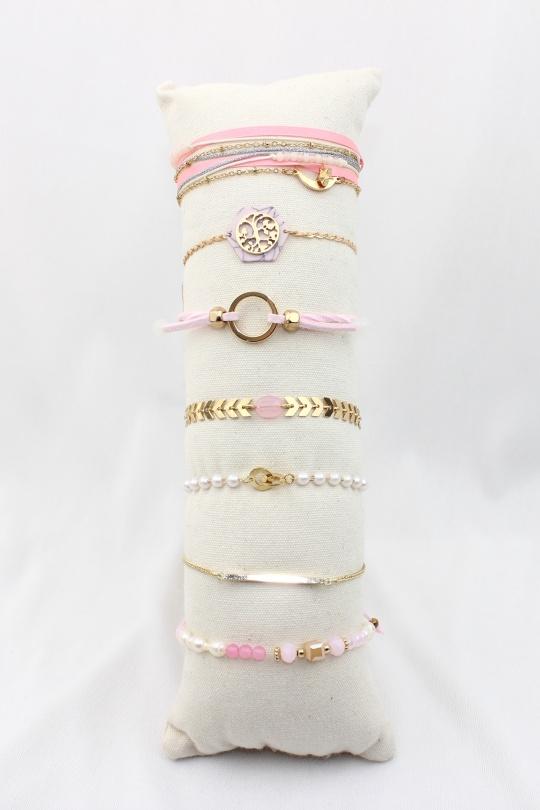 Bracelets Accessories Pink Modelene SL-BA-25 #c Efashion Paris