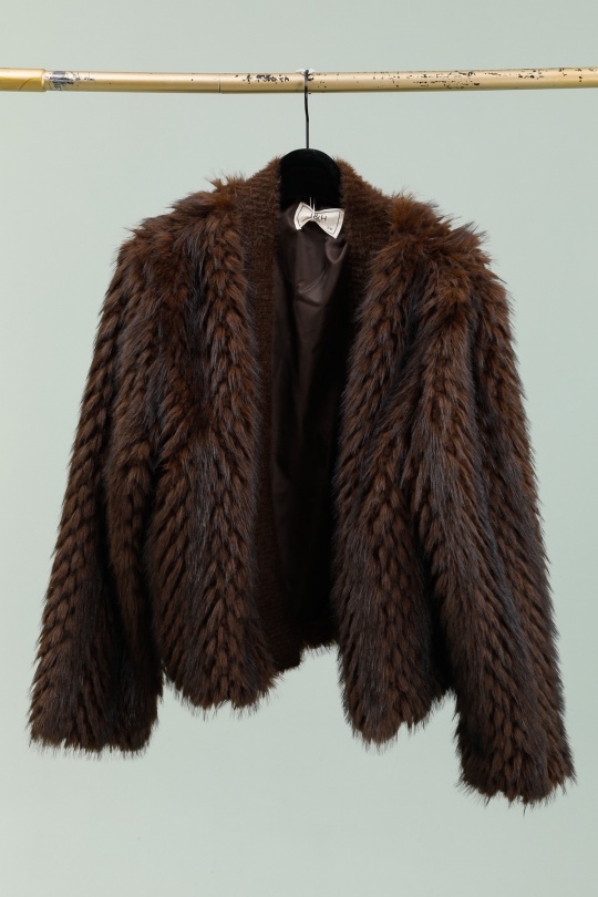 Abrigos Mujer Brown J&H FASHION 9503  #c Efashion Paris