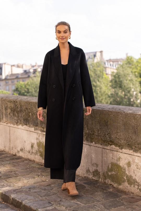 Attentif paris coat black shop