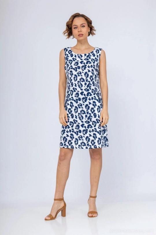 Robes mi-longues Femme Multicolore Vegas 600921 #c Efashion Paris