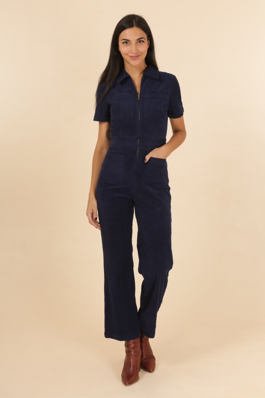 Combinaisons Femme Moutarde Daphnea 3869 Efashion Paris