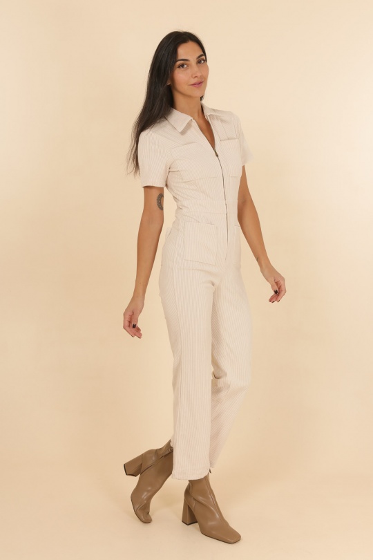 Combinaisons Femme Moutarde Daphnea 3869 Efashion Paris