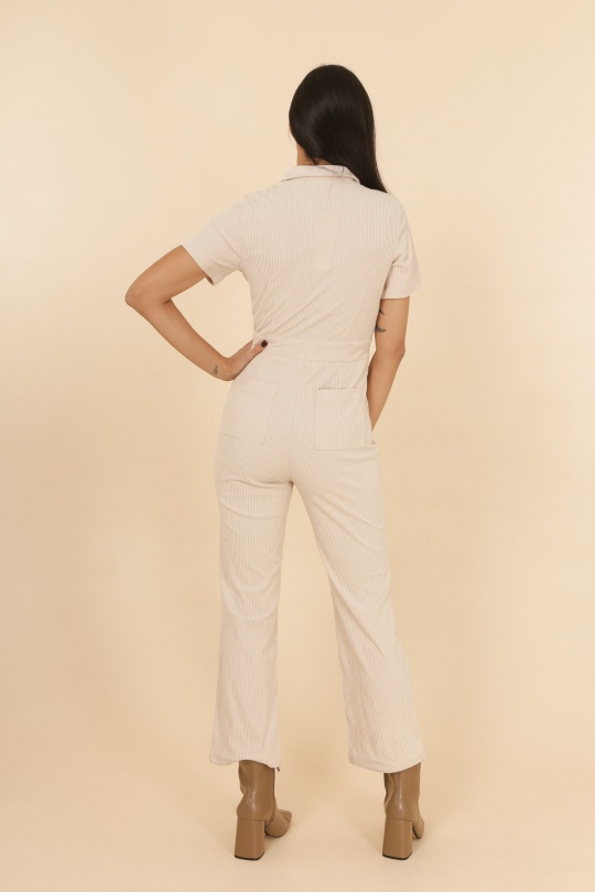 Combinaisons Femme Moutarde Daphnea 3869 Efashion Paris