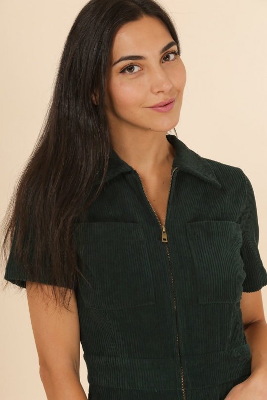 Combinaisons Femme Moutarde Daphnea 3869 Efashion Paris