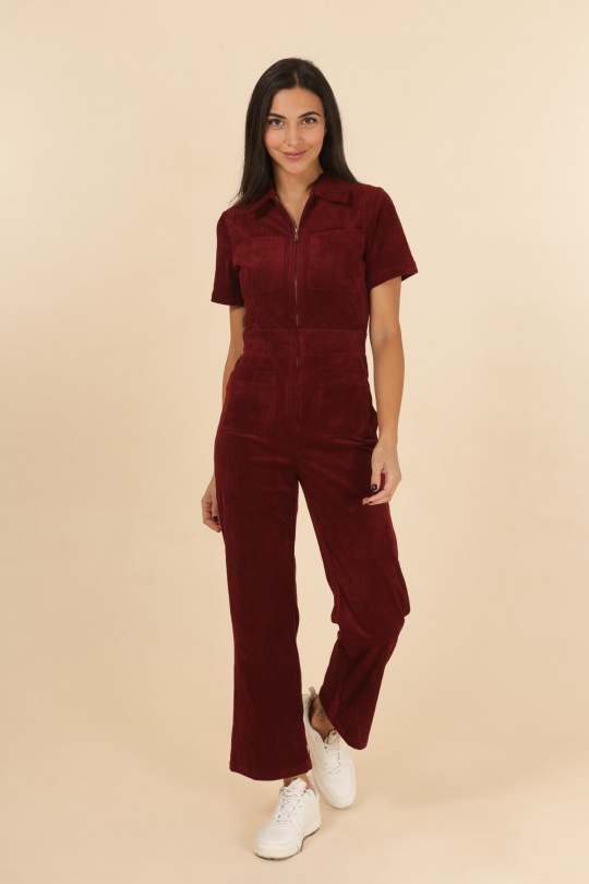 Combinaisons Femme Moutarde Daphnea 3869 Efashion Paris
