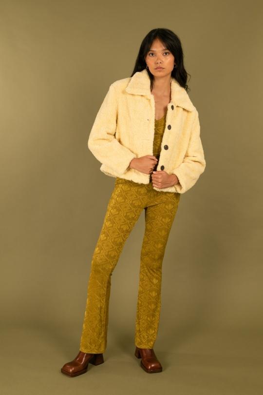 Coats Women Yellow Daphnea 5097 Efashion Paris