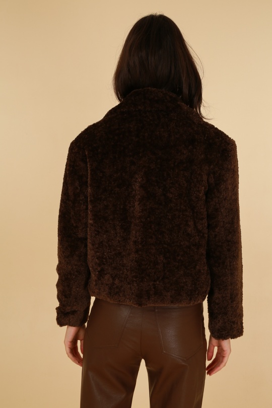 Manteaux Femme Jaune Daphnea 5097 Efashion Paris