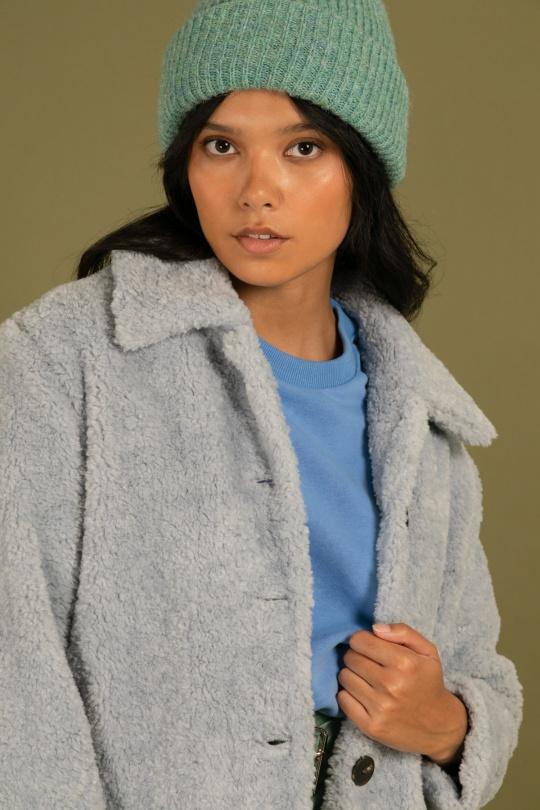 Manteaux Femme Jaune Daphnea 5097 Efashion Paris