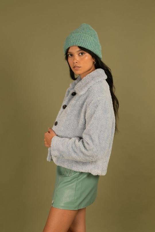 Manteaux Femme Jaune Daphnea 5097 Efashion Paris