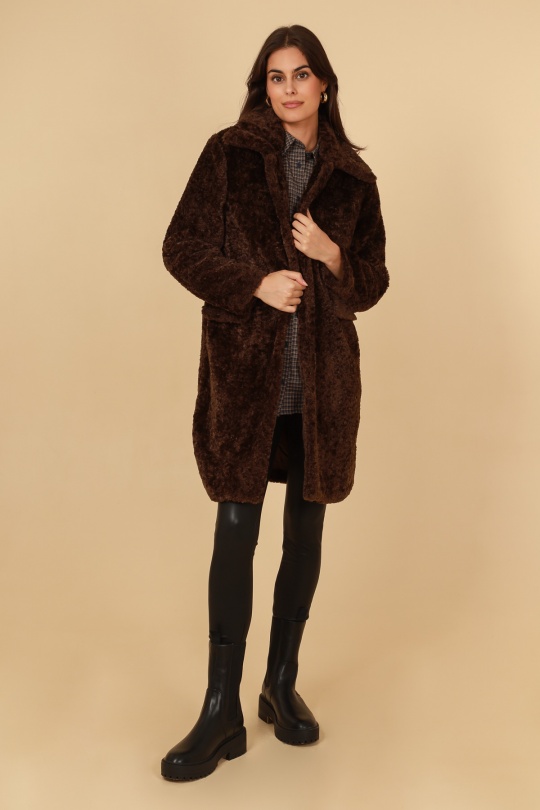 Cappotti Donna Green Daphnea 5095 Efashion Paris