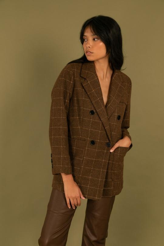 Abrigos Mujer Camel Daphnea 31511 Efashion Paris