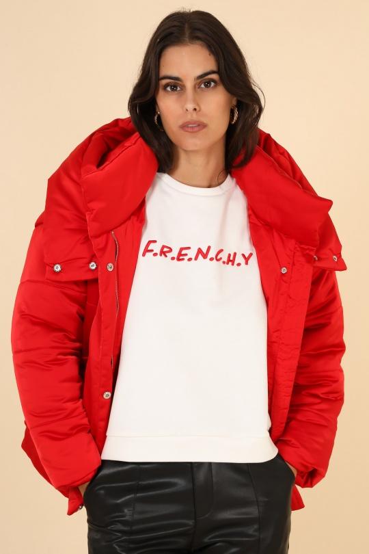 Chaquetas de plumón Mujer Red Daphnea 5100 Efashion Paris