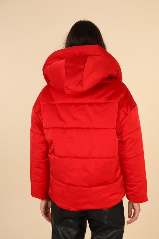 Chaquetas de plumón Mujer Red Daphnea 5100 Efashion Paris