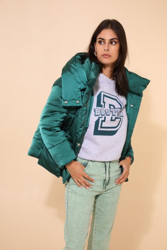 Chaquetas de plumón Mujer Red Daphnea 5100 Efashion Paris