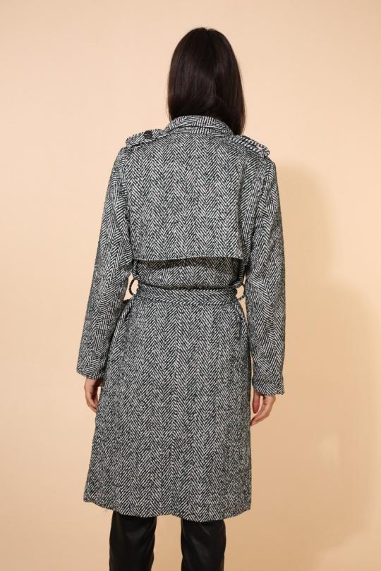 Coats Women Green Daphnea 5181 Efashion Paris