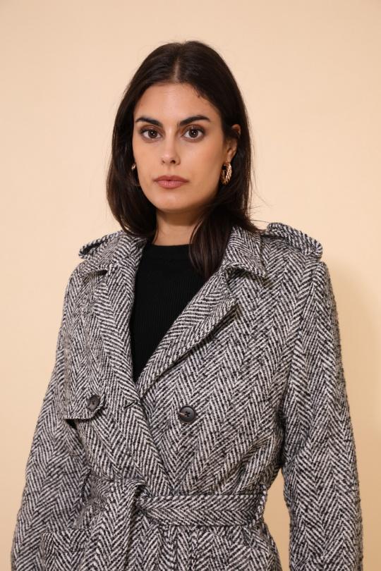 Coats Women Green Daphnea 5181 Efashion Paris