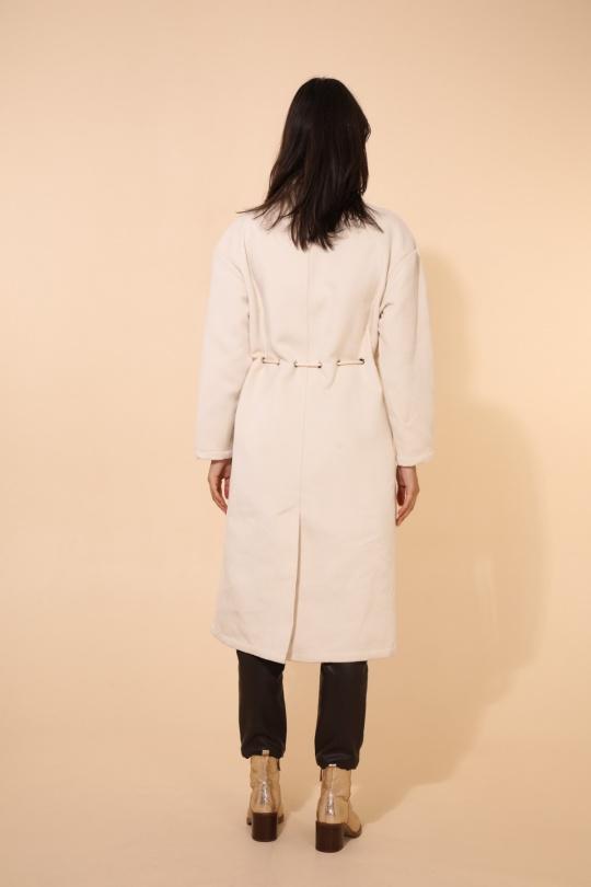 Manteaux Femme Noir Daphnea 5191 Efashion Paris