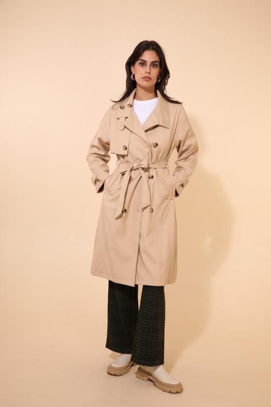 Trenchs Femme Beige Daphnea 5173 Efashion Paris