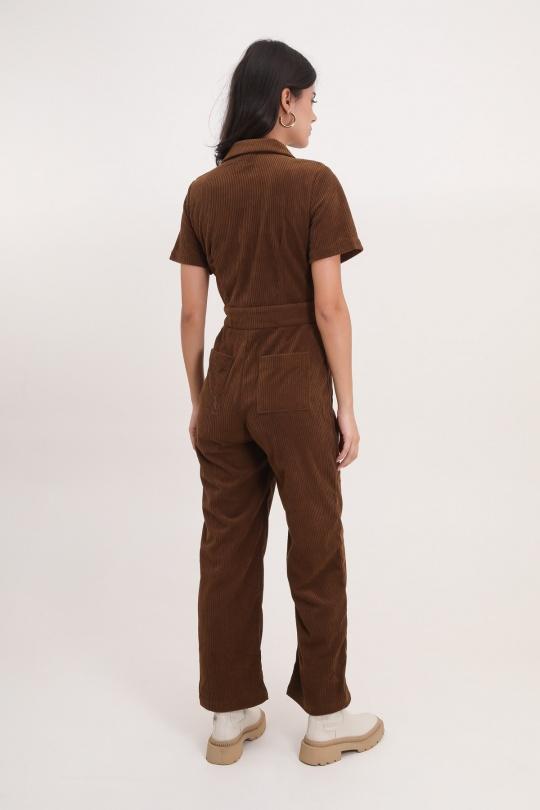 Combinaisons Femme Moutarde Daphnea 3869 Efashion Paris