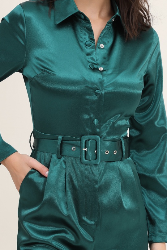 Monos Mujer Green Daphnea 5202 Efashion Paris