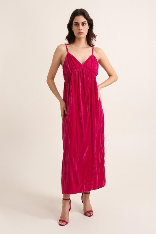 Robes longues Femme Vert Daphnea 5339 Efashion Paris